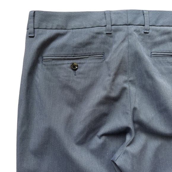 BONOBOS Men's Slim Fit Chino MONDAY Chino Pants Blue 34x32 Stretch Straight Leg - Picture 7 of 8